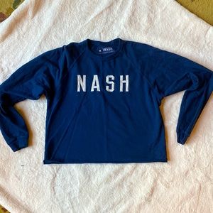 NASH cropped crew neck